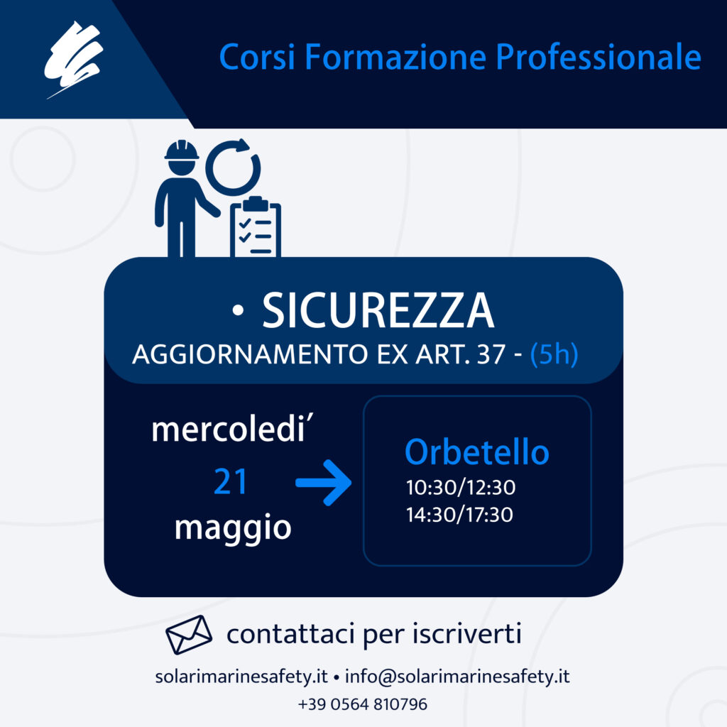 Sicurezza aggiornamento-Solari Adv - Corsi Formazione